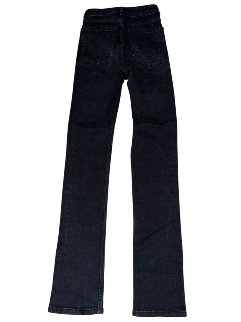 Women’s Zara Black High Waisted Straight Jeans - 2 - Picture 3 of 12